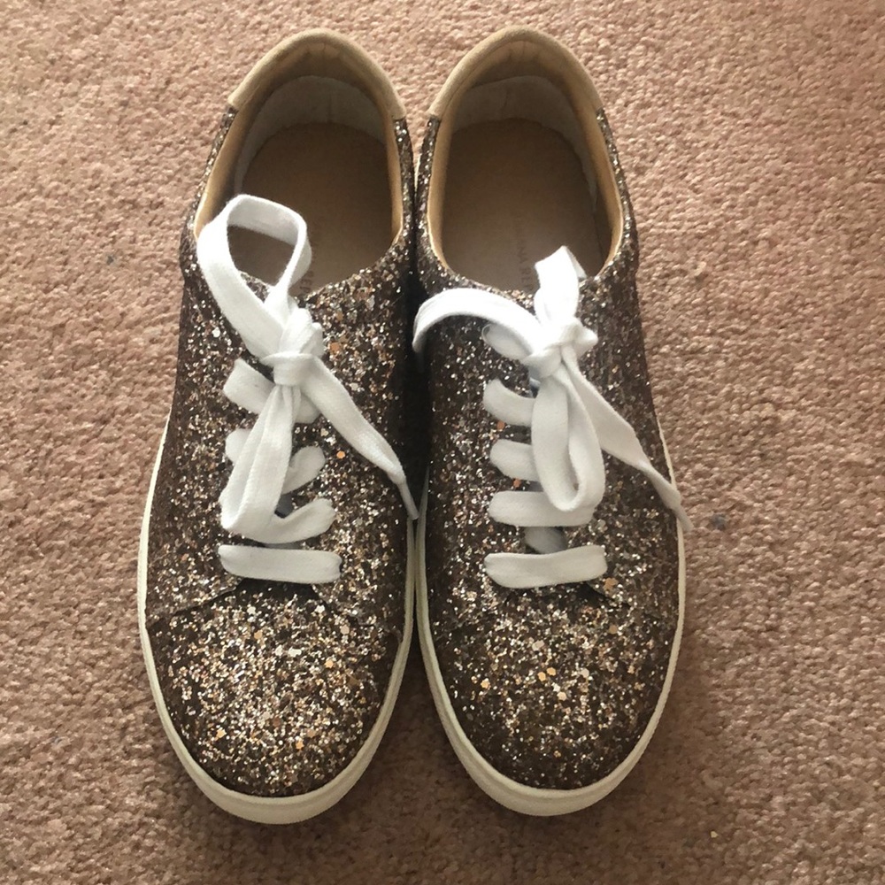 Brand New Banana Republic sneakers with paillette